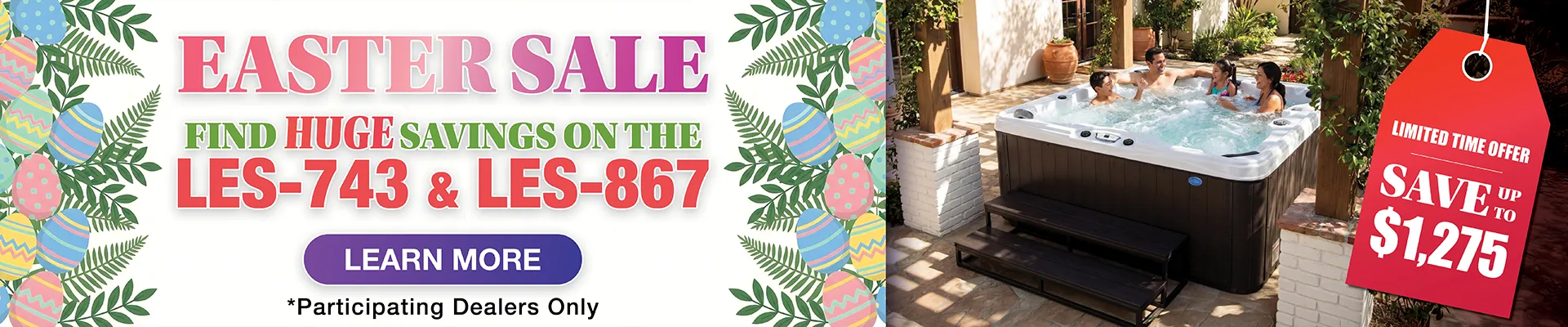 Calspas hot tub being used in a family setting - Concord